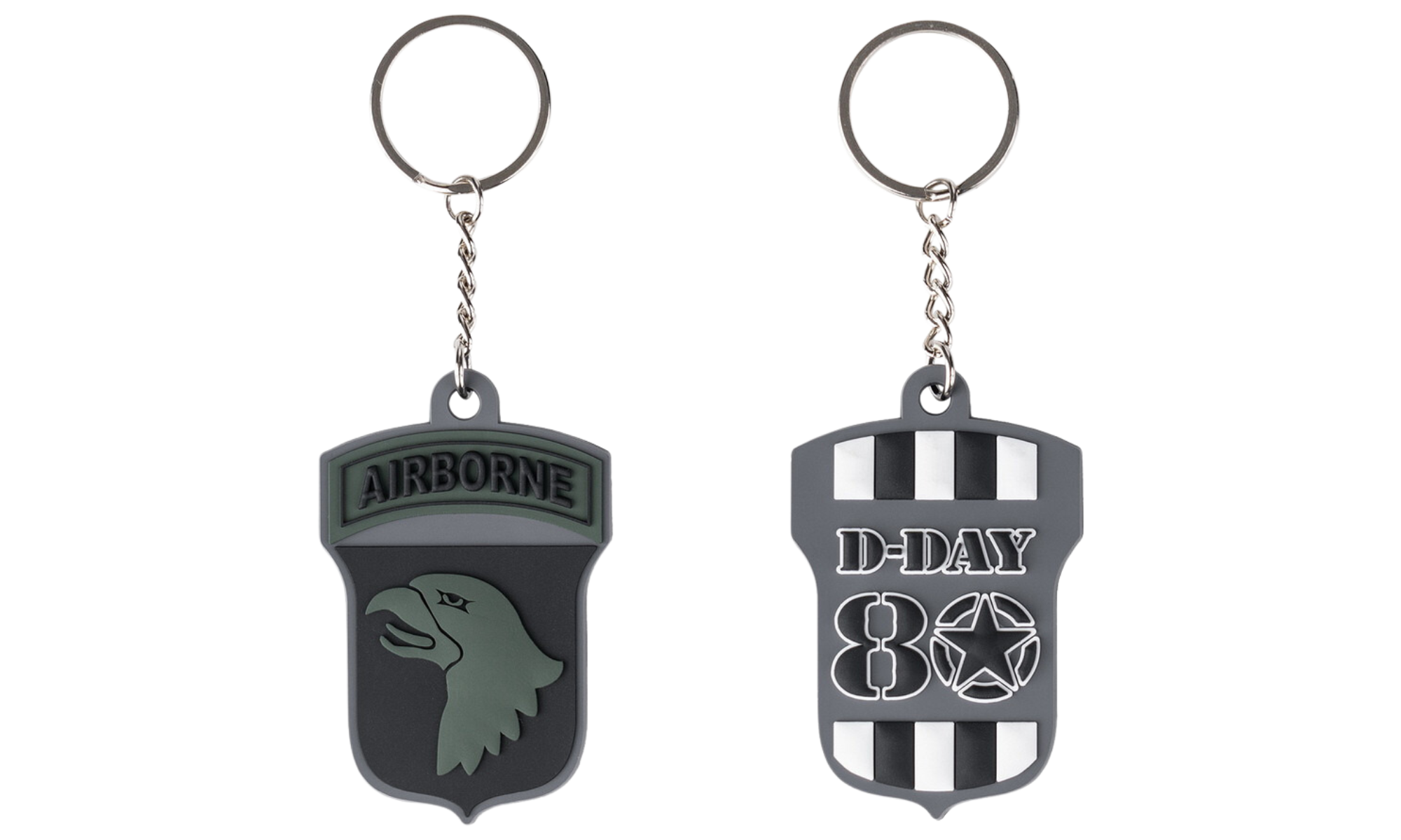 D-Day 80 Airborne PVC Keyring